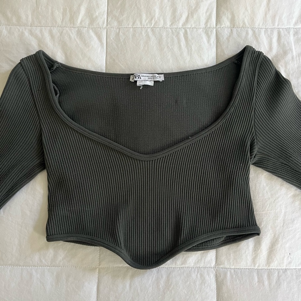 Ribbed Zara long sleeve